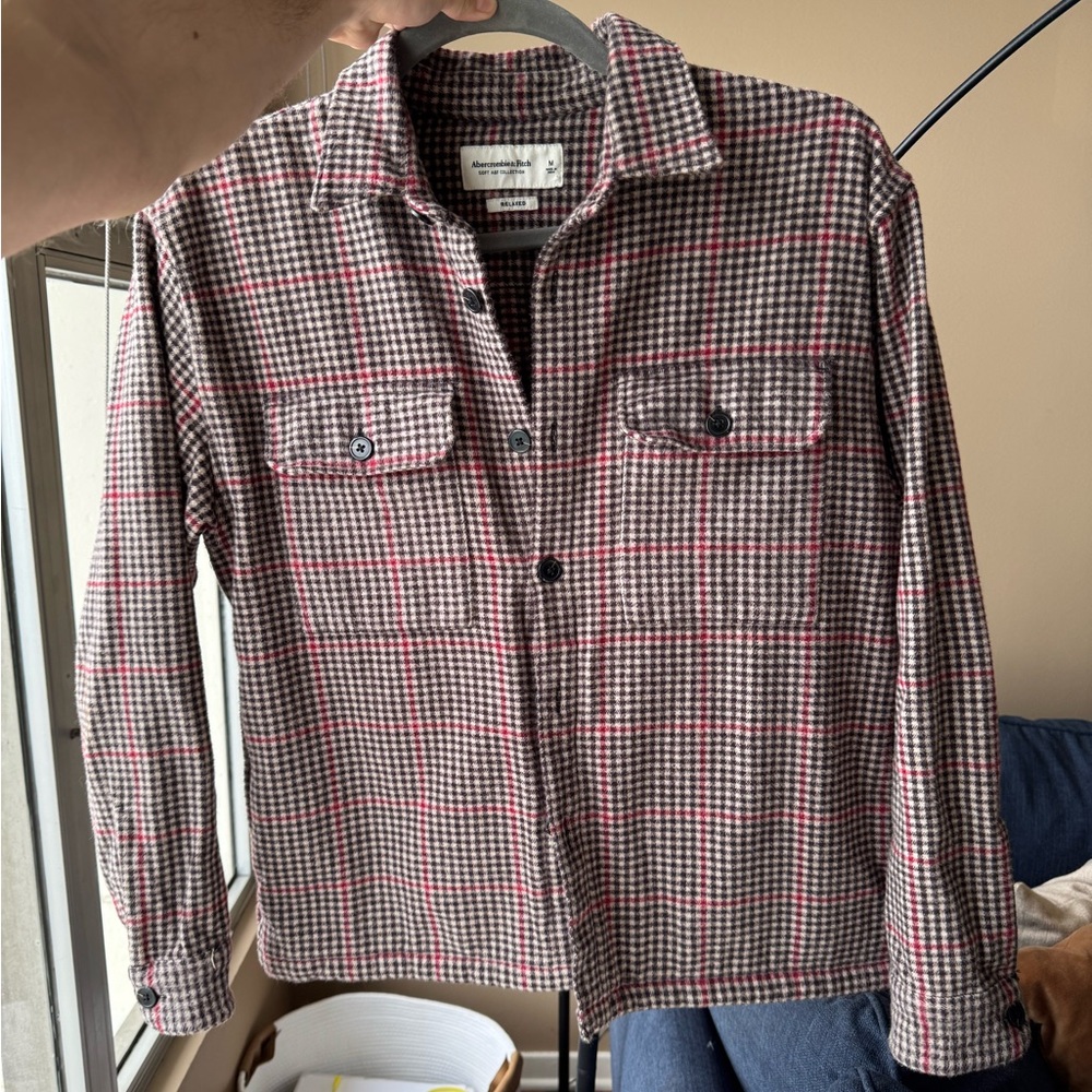 Abercrombie & Fitch Men’s Medium Flannel Jacket.
